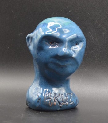 ''Wise Yakuza'' -Outstanding Expensive Original Clay Sculpture. Classy.