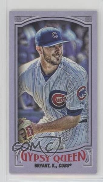 2016 Topps Gypsy Queen Mini Purple 133/250 Kris Bryant #79 0w8