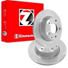 2x ZIMMERMANN COAT Z BREMSSCHEIBEN 265mm VOLL HINTEN PASSEND FÜR MAZDA 3 CX-30
