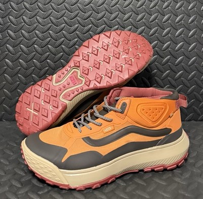 Vans MTE Crosspath Mid All-Terrain Shoes Marmalade Orange Mens Size 10