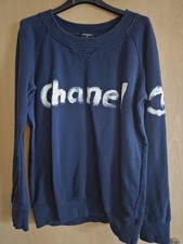 Chanel Sweatshirt / Pullover blau Kultpullove...
