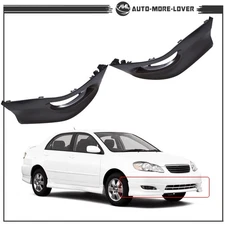 Spoiler Body Kit Front Bumper Lip Splitter Chin For Toyota Corolla S Style 05-08