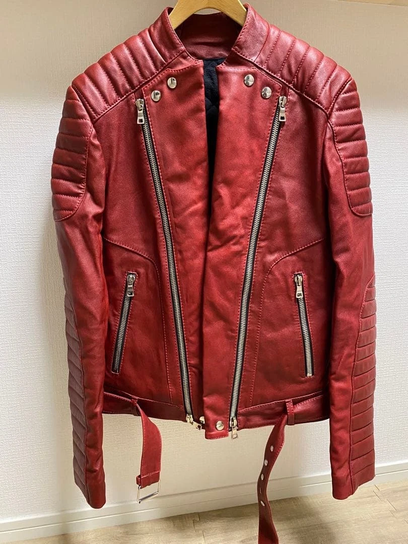 Balmain Red Coats, Jackets & Vests for Men for Sale | Shop New