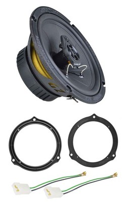 Ground Zero 2-Wege 120Watt 16,5cm Lautsprecher für Ford Mondeo ab 07 Hecktür Aut