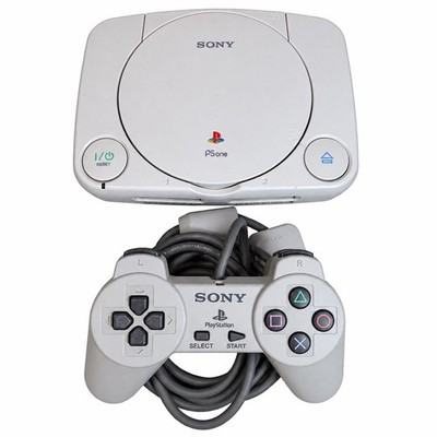Sony Playstation 1 PSOne SCPH-101 Slim PS1 Console Bundle System Tested/Works