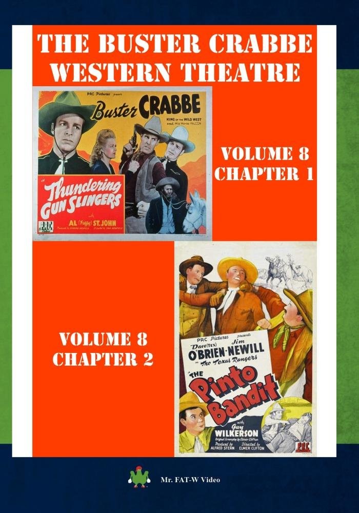 The Buster Crabbe Western Theatre Volume 8 (DVD) Mady Lawrence Guy Wilkerson