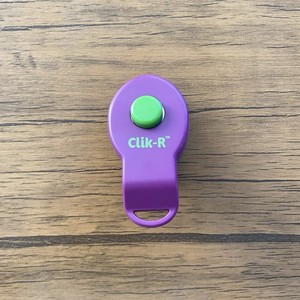 Used PetSafe Clik-R Training Tool Dog Positive Reinforcement Hand-Held Device