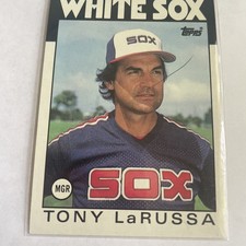 1986 Topps - Tony LaRussa #531