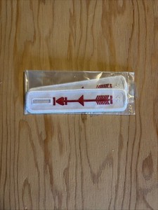 Boy Scouts Order of the Arrow Red Arrow Patch Set of 2