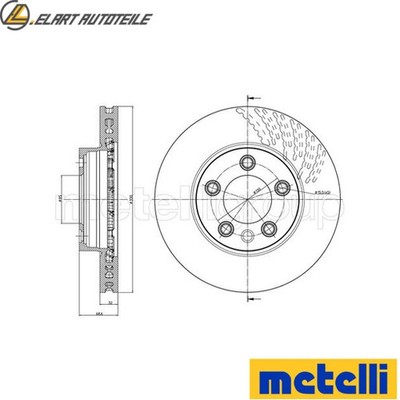 2x BREMSSCHEIBE 23-0920C FÜR VW TOUAREG PORSCHE CAYENNE CVVA/CASA/CNRB 3.0L 6cyl