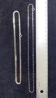 2 Sterling Silver Chains. 8.8 Grams — photo 2