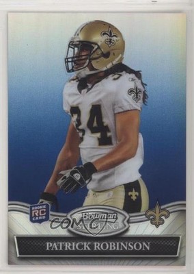 2010 Bowman Sterling Blue Refractor 17/99 Patrick Robinson #29 Rookie RC 0b5