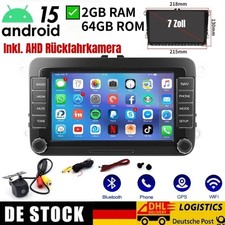 Für VW Golf 5 6 Plus Touran Caddy Jetta Autoradio Android 15 Apple Carplay NAVI