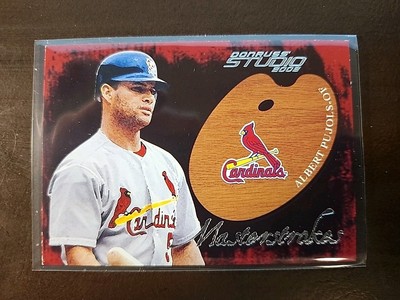 2002 Donruss Studio - Master Strokes Albert Pujols #MS-15  Free shipping   B33