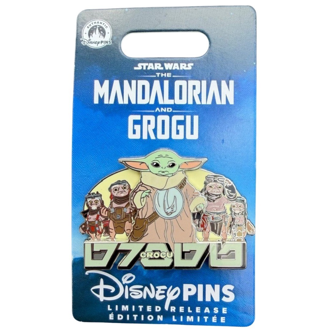 Disney Star Wars The Mandalorian Grogu & Anzellans Limited Release Pin