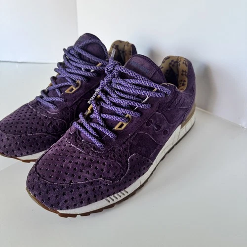 Saucony Shadow 5000 x PlayClothes Strange Fruit Pack Crown Jewel Purple DS Sz 10