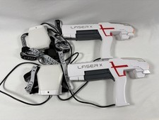 2 Player LASER X Laser Gaming Set Indoor Outdoor Lazer Tag Guns