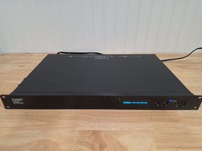 QSC Q-SYS Core 110f Network DSP Audio Processor Power Tested Boots Fan Running