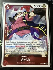 Alvida OP15-003 Rare Foil One Piece Adventure on Kami's Island, Bandai Card Game