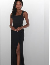 Show Me Your Mumu Paris Gown Black Small S Wedding Bridesmaid Formal Maxi Dress