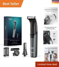 Intimrasierer Mann, 2 in 1 Rasierer Herren Intimbereich Körperrasierer Herre...