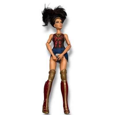 DC Comics Mattel Wonder Woman Battle Ready Doll Figure 2016 Articulated 12 Inch