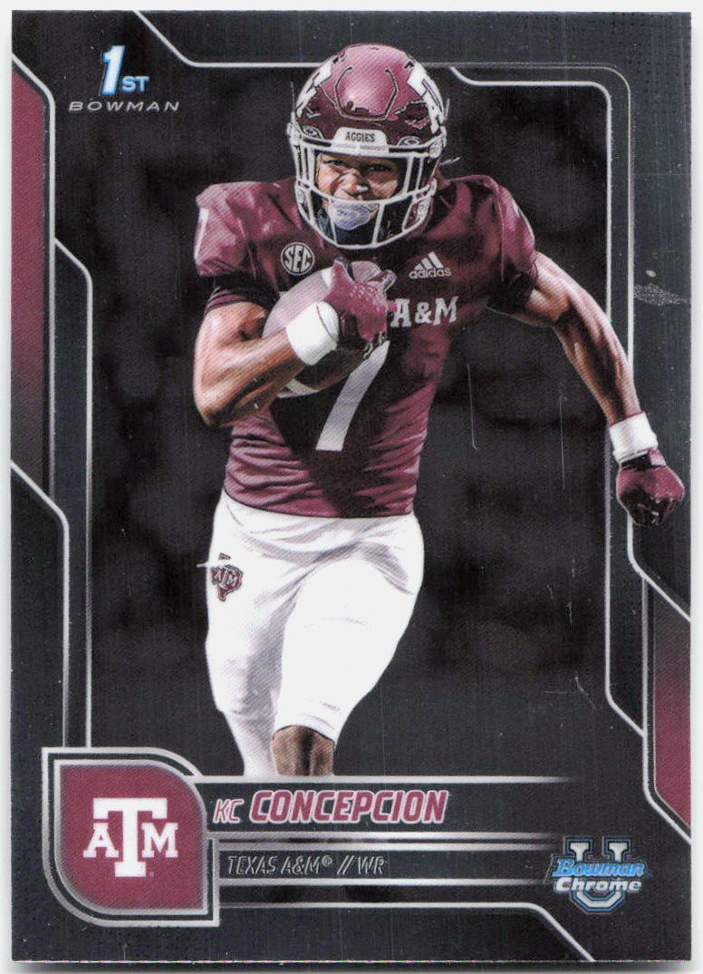 2025 Bowman University Chrome #91 KC Concepcion