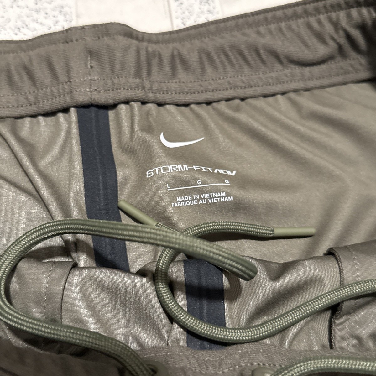 New Nike Storm-FIT ADV Golf Rain Pants Waterproof Men's Size Large