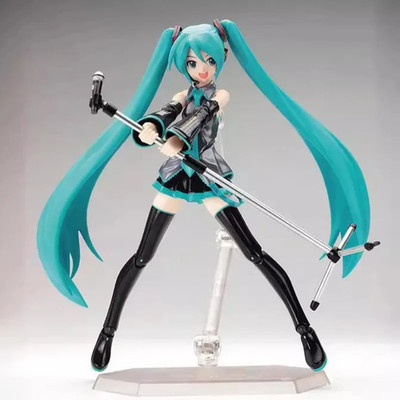 Hatsune Miku 2026 New Anime Girl Figure Figma 014 Virtual Singer Miku Joint Mova