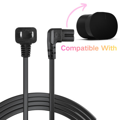 6ft AC Power Cord Cable lead for Sonos Era 300 100 Wireless Smart Speaker US