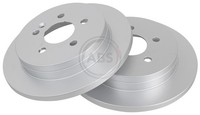 2X Bremsscheibe Beschichtet A.B.S. 17108 FüR W163 Mercedes Klasse 230 163 136