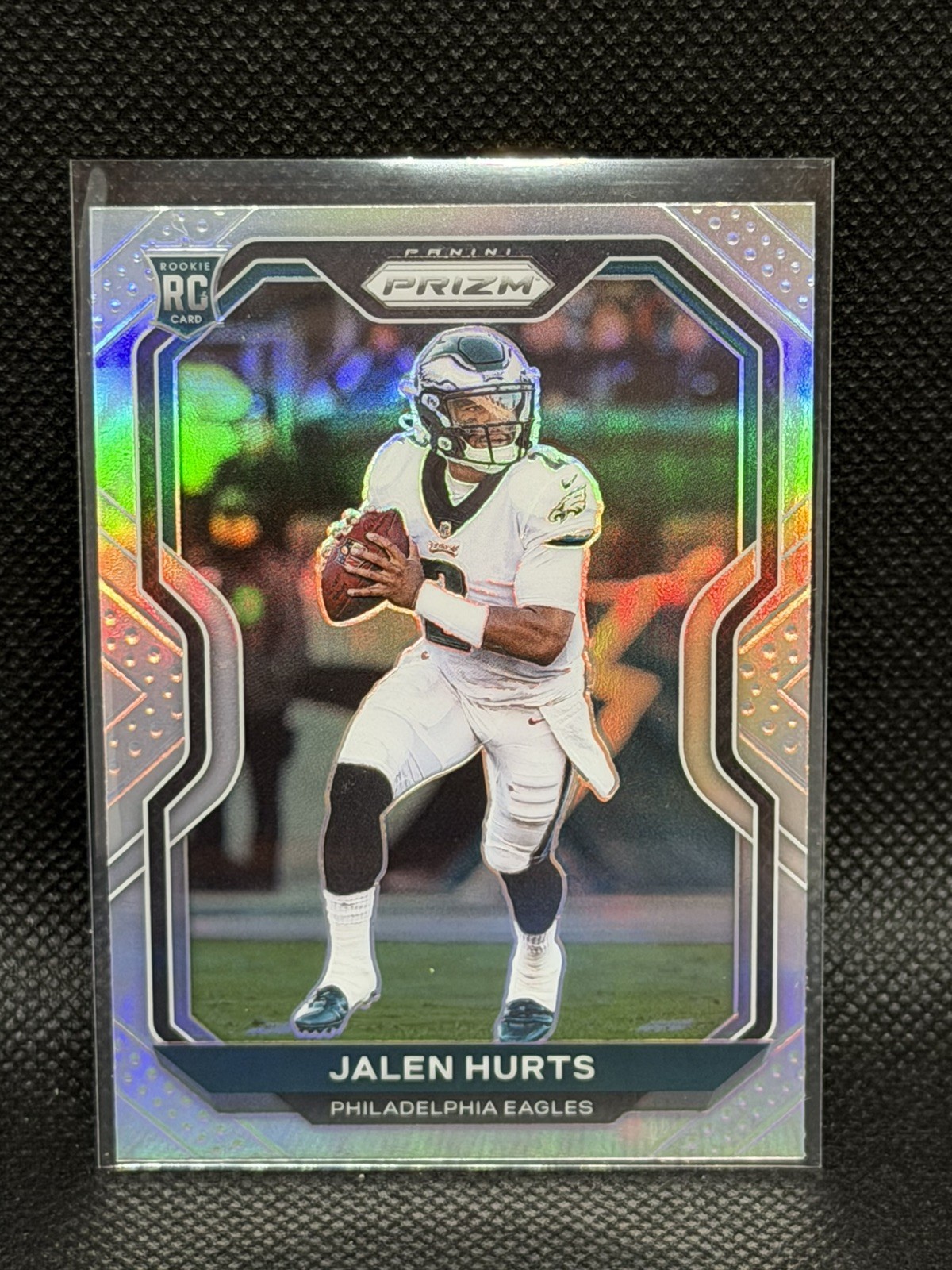 2020 Panini Prizm Rookie Jalen Hurts #343 Silver Prizm (RC)