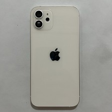 Original Back Glass Housing Cover Frame Replacement For iPhone 12 White