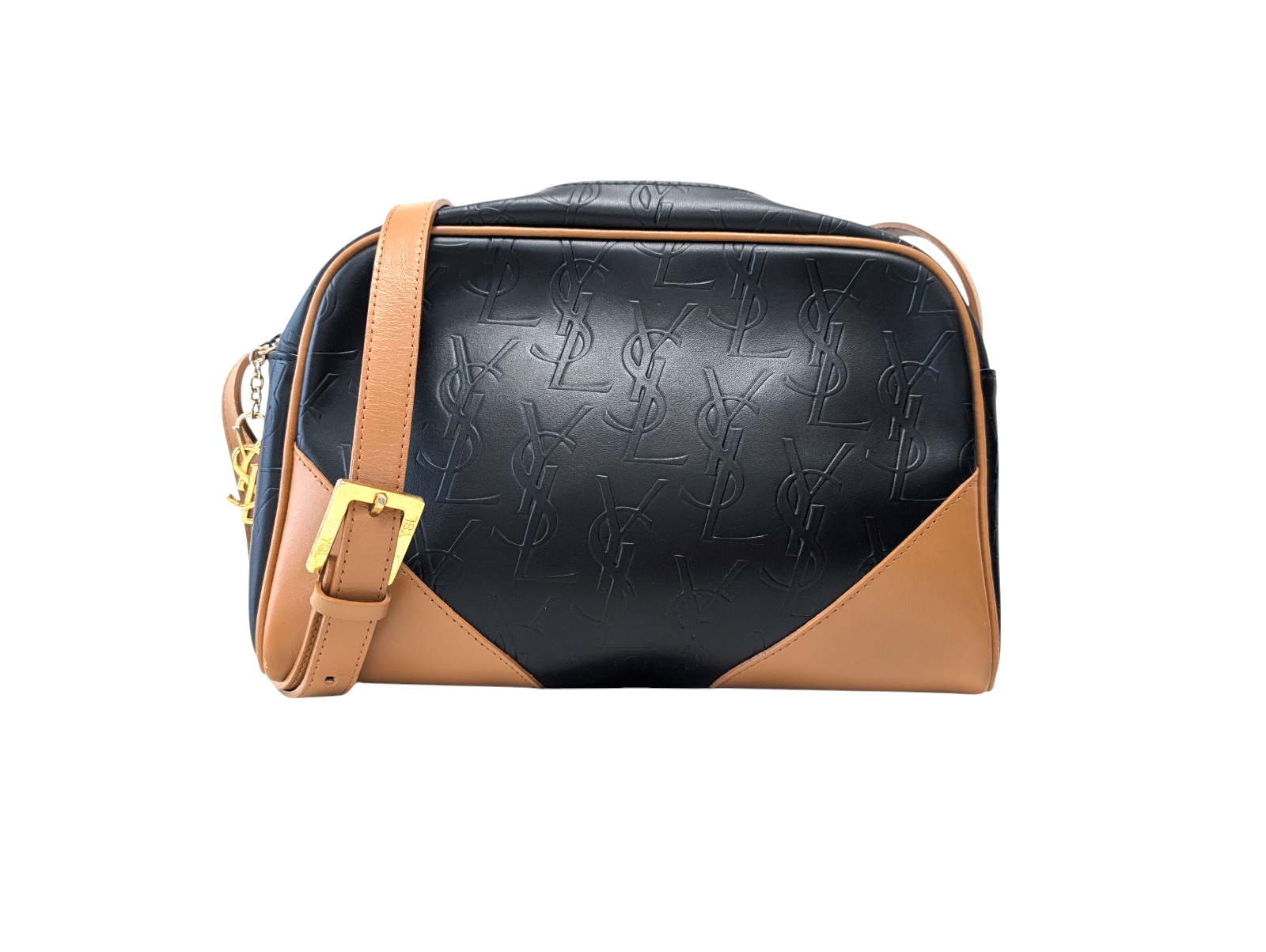 *Rara* Borsa a tracolla Yves Saint Laurent Cassandra PVC YSL Vintage Autentica