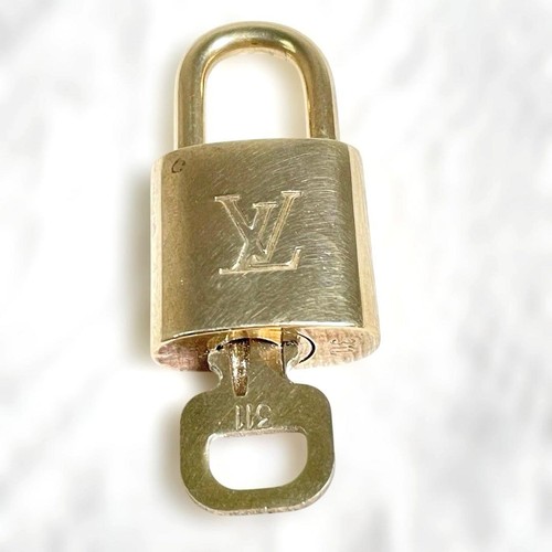 Louis Vuitton Padlock Lock & Key PARIS Made in France Authentic Random Number