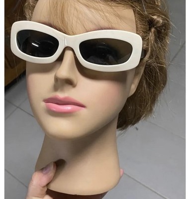 Authentic Nude Quilted Black Chanel Sunglasses 5006 Vintage Retro