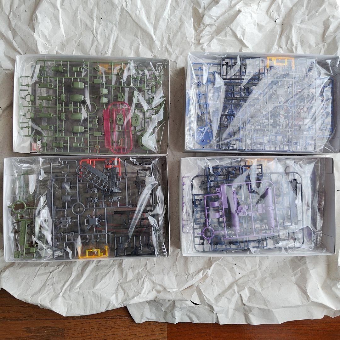 Bandai 1/144 HG OZ-06MS Leo Gundam W 4 Kit Set Full Weapon Space