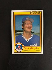 1984 NESTLES BASEBALL DREAM TEAM  #18 DALE MURPHY    (UNCIRCULATED)