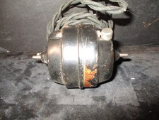 vintage 1930s A.C. Gilbert erector black motor. Works, Made in USA Y72 PA