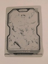 2020 Panini Prizm Ben DiNucci Black Printing Plate Rookie  1/1 Cowboys 