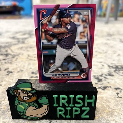 2024 Bowman - Jose Ramirez #65 Pink Border /175 - Guardians