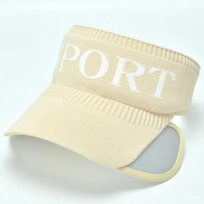 Sunblock Sports Hat Women's Summer Sunblock Sunblock Large Brimmed Empty Top Cap