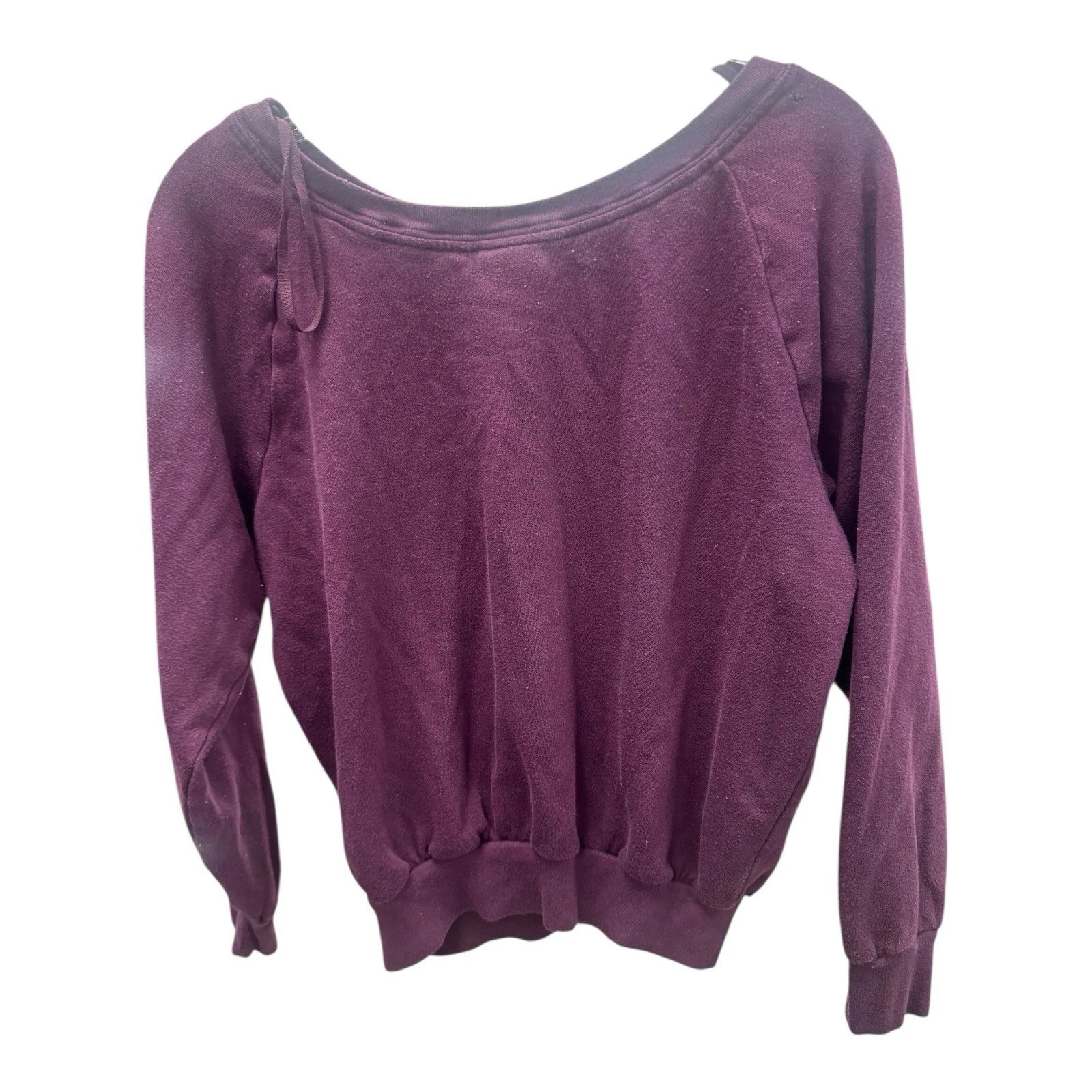 UNDERCOVER Felpa Victorias Secret PINK NATION XS marrone collo largo manica lunga