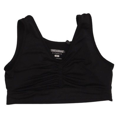 Threadbare Fitness, Sport-BH, Größe: 34, Schwarz, Elasthan/Polyester #IFg