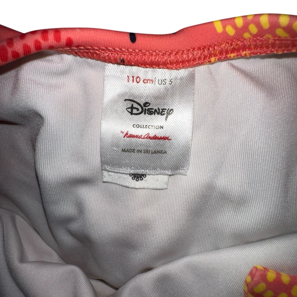 Disney Collection Swimsuit Girls 5 Mickey Mouse Hanna Andersson Summer Vacation - Image 3 of 4