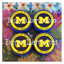 4 Piece College Football Team Focal Beads DIY Jewelry Beadable Pens MICHIGAN