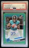 2023 Panini Donruss Tank Bigsby Rated Rookie Auto Green #348 PSA 9