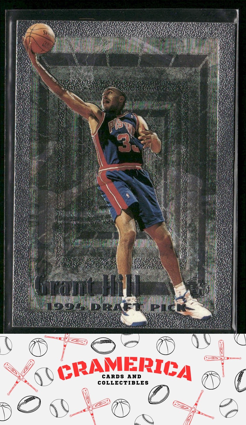 Grant Hill 1994-95 Topps Embossed #103 RC Detroit Pistons