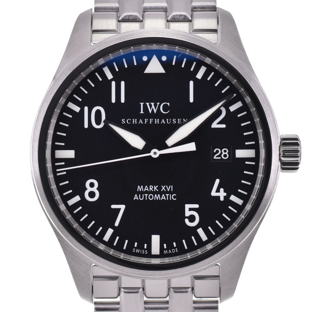 IWC SCHAFFHAUSEN Pilot's watch mark XVI IW325504 Automatic Men's Watch C#144113