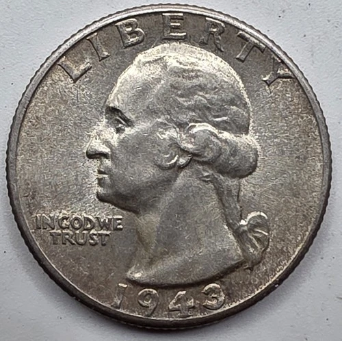 *SILVER* 1943-S  Washington Quarter -《Great Way To Buy Silver!!》